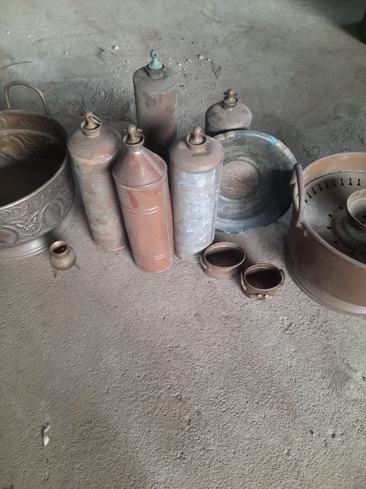 Peças antigas em latão latao