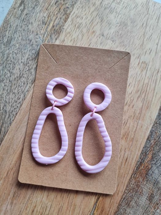 Kolczyki z glinki polimerowej