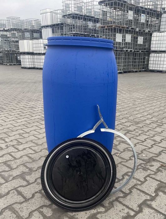 Beczki plastikowe używane, czyste 30L 60L 70L, 80L, 100L, 150L, 200L