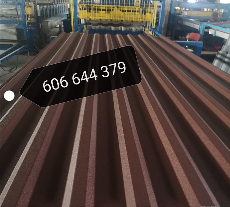 T18, Blacha trapez brąz na WYMIAR! PRODUCENT!