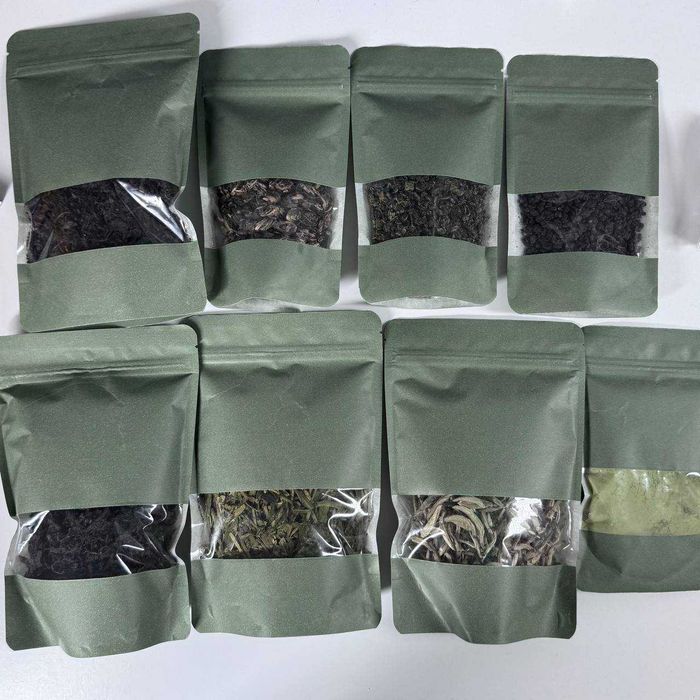 Чай у Міні-Точах Пуер розсипний різновид чаїв в асортименті