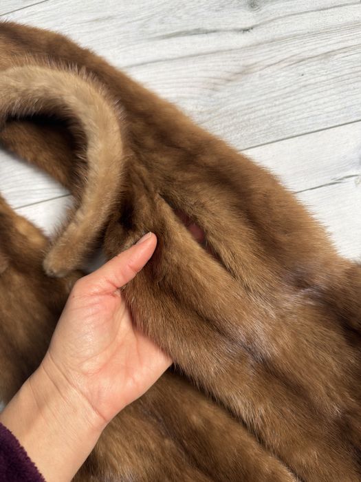 Норковий комірець обруч норковый воротник