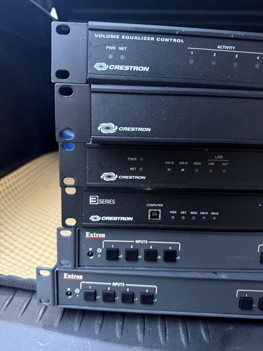 Crestron  Extron лот 6 модулів