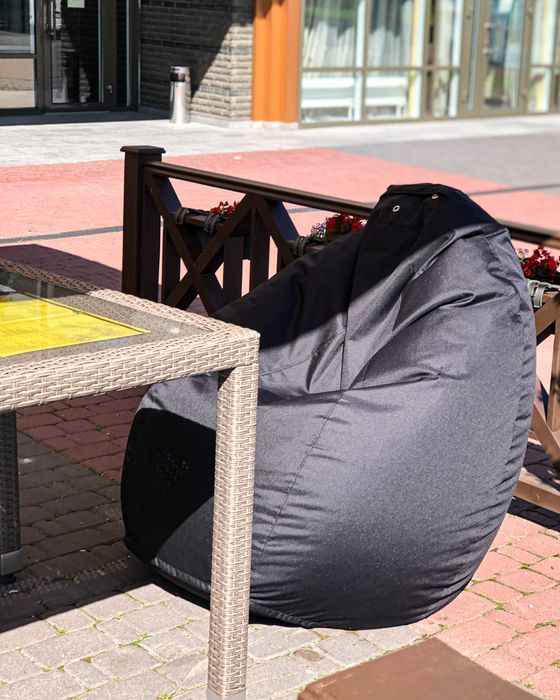 Крісло у виляді грушки, мішка, м'яча, пуфи