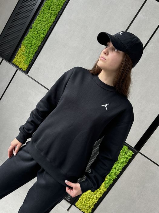 Жіноча толстовка Jordan brk flc crew (FV7074-010)