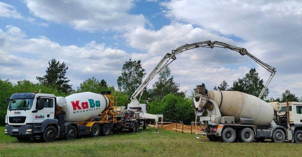 Beton z pompą Legionowo | gruszka, pompa, fundamenty, stropy