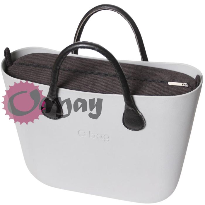 organizer OBAG STANDARD welur struktura grafit wkład OMAY.PL