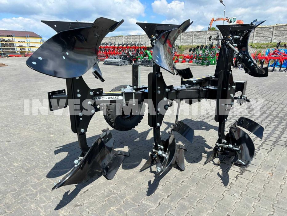 Pług obrotowy i zagonowy EURO MASZ nowy TRANSPORT gratis