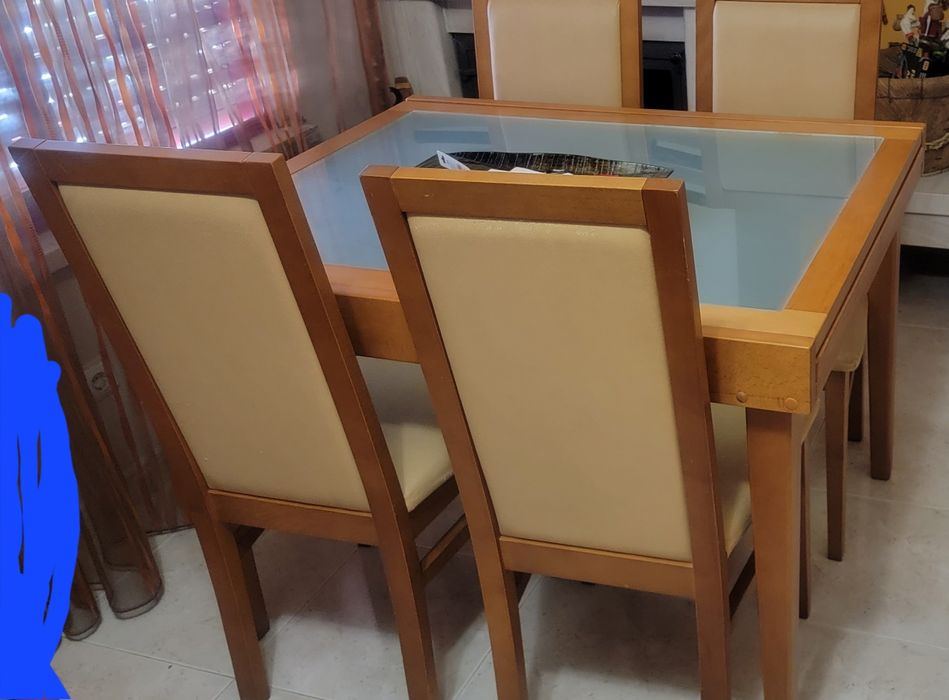 Mobília de sala em cerejeira completa