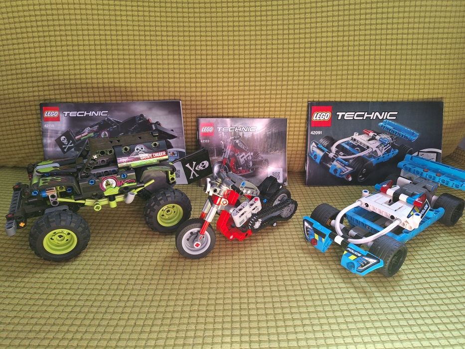 Zestaw pojazdów Lego Technic