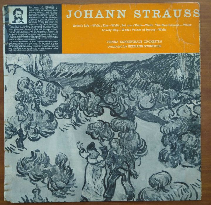vinil: Vienna Konzerthaus Orchestra “Johann Strauss – Waltzes”
