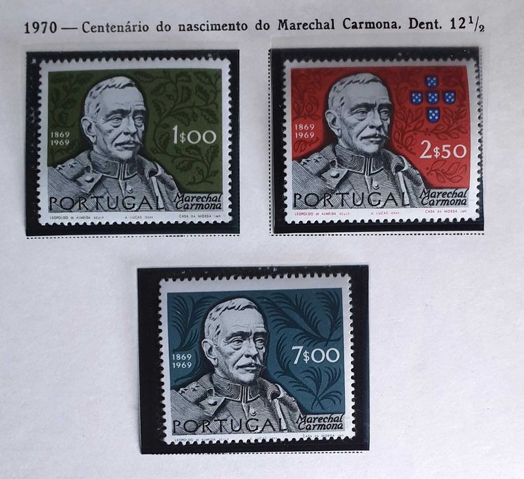 Série Filatélica completa