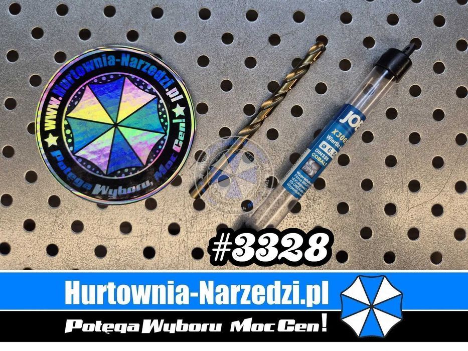 Wiertło kobalt 5% HSS do metalu 6,5mm wiertło kobaltowe 6,5mm
