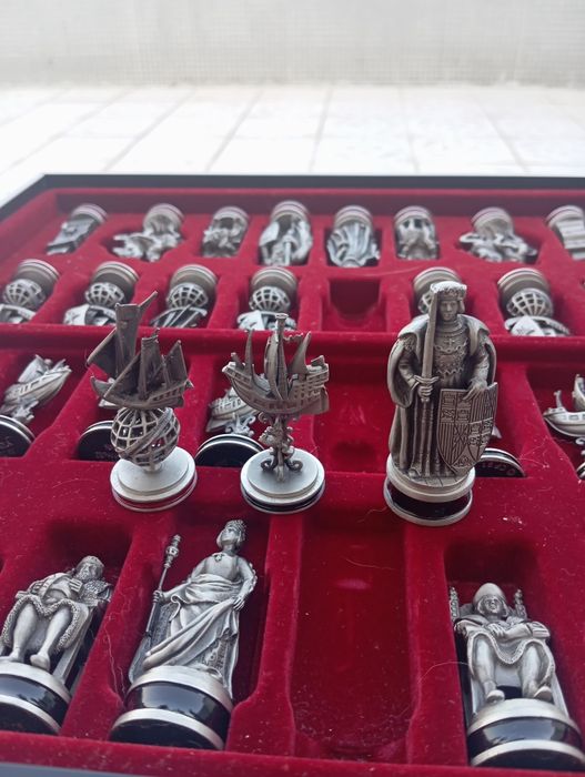 Xadrez antigo coleção