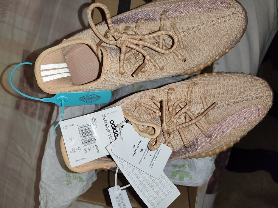 Yeezy boost v2 350 clay оранжеві ізі бусти преміум кросівки стиль