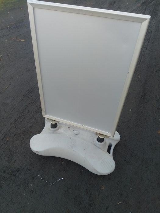 Potykać reklamowy A1, dwustronny, stan bdb o, olx dostawa - ok