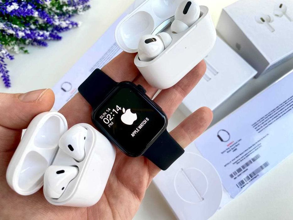 Смарт часы Apple Watch 7 / 10 Эпл вотч. GPS NFC Amoled. Гарантія .