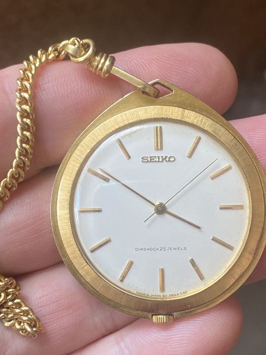 Часы Seiko, позолота, 1960-ых годов