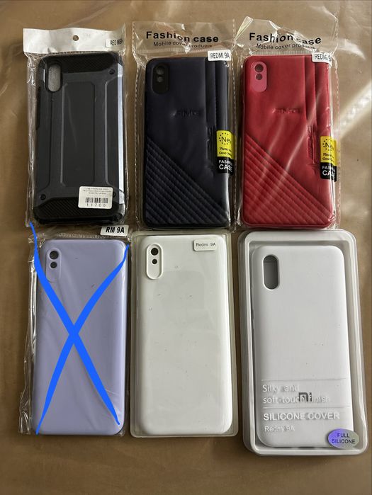 Чохол до xiaomi redmi note силикон накладка, бампер