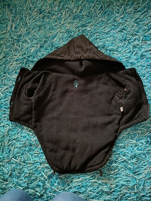 Kurtka dla psa rozmiar L długość 34cm czarna