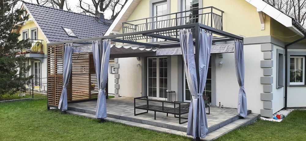 Pergola ogrodowa tarasowa wiata altana zadaszenie pergole PRODUCENT.