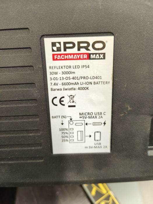 PRO - LD401 naświetlacz LED 30W 3000 lm