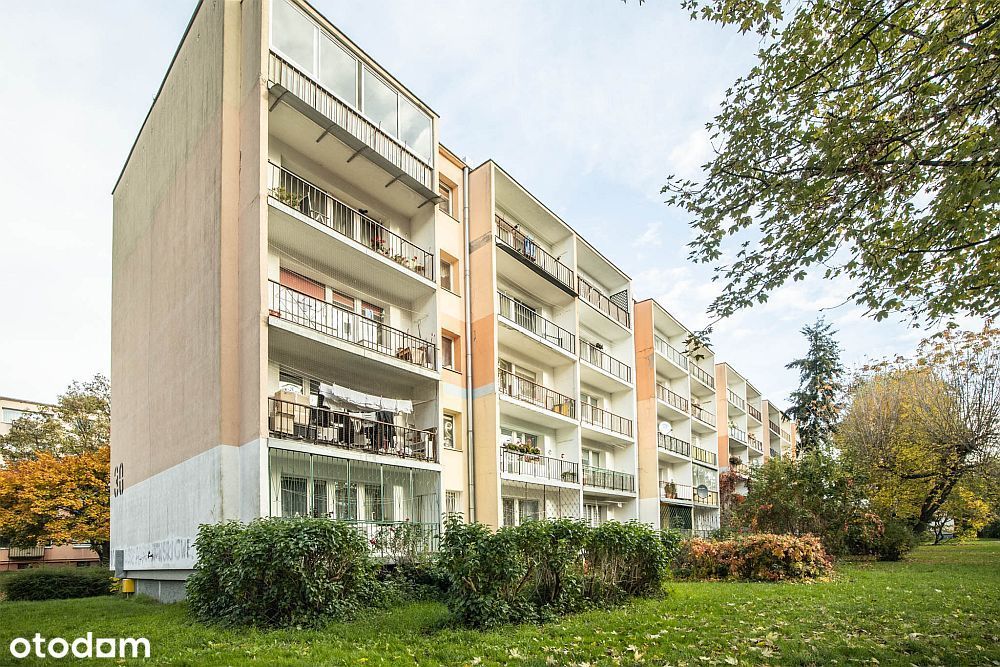 Retkinia 2 pokoje rozkładowe z dużą loggią