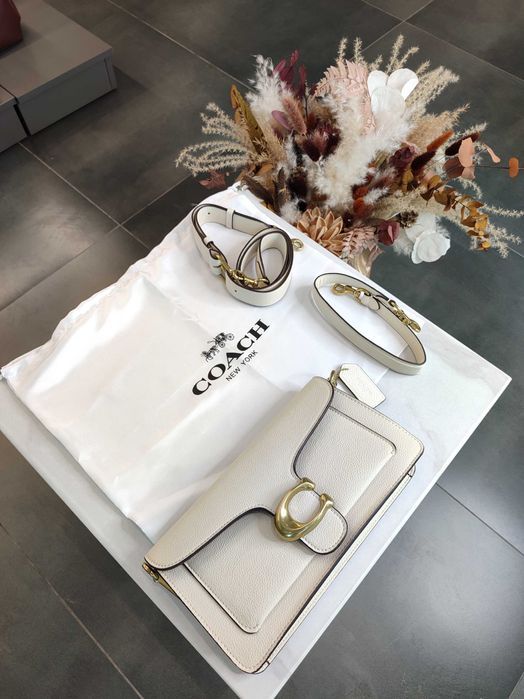 Сумка Coach Tabby Shoulder Bag 26 Chalk