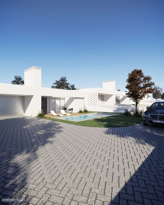 Moradia T3+1 Térrea com Piscina | Ervedeira | Coimbrão