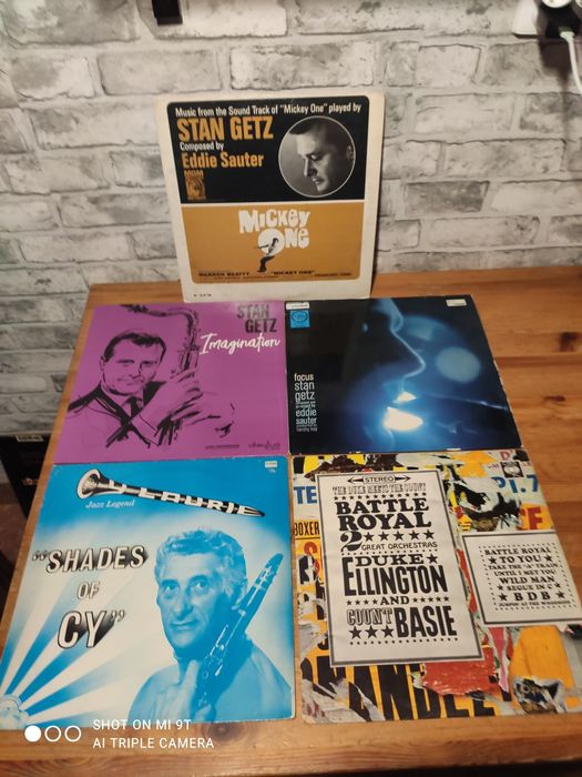 Zestaw 5 płyt winylowych jazz
