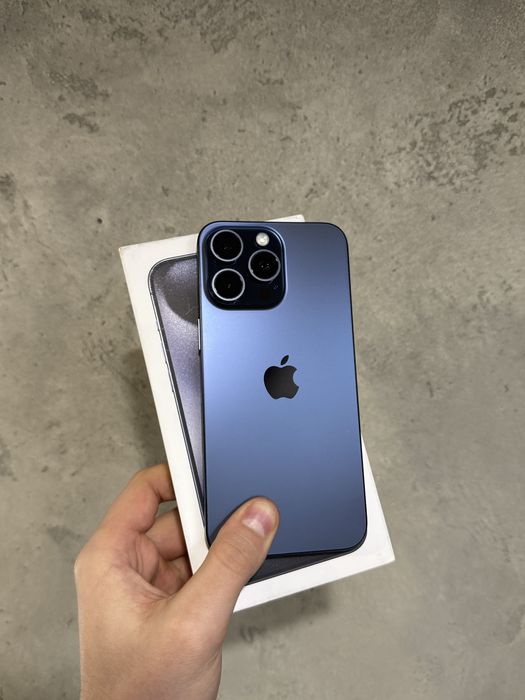 Вживаний iPhone 15 Pro Max 512Gb Blue