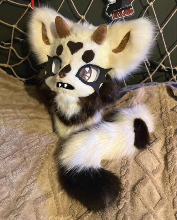 Furry Fursuit Head Tail Fursona Kemono Fury Maska