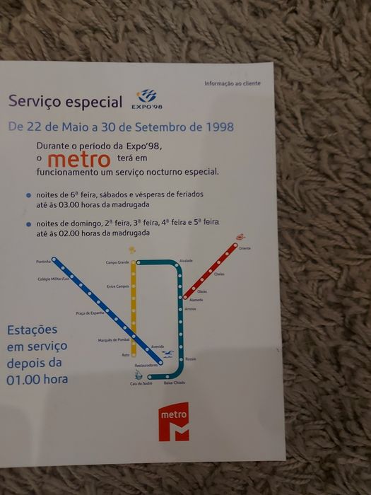 Revistas sobre a expo 98