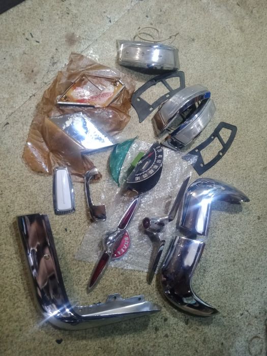 Хром ромбы дверей на ВОЛГУ ГАЗ 21