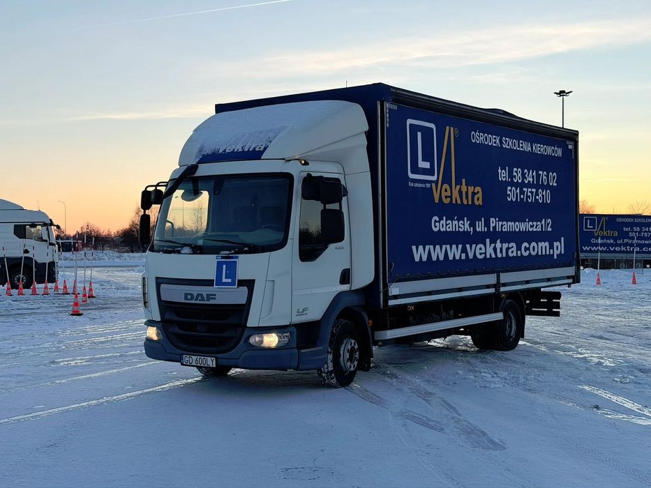 DAF LF 220 FA  DAF LF 220 Nauka Jazdy / 73 000 netto / Niski przebieg / FV VAT