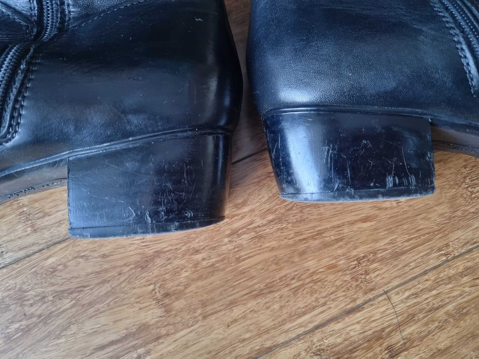 Kozaki kazar 38 czarne oficerki