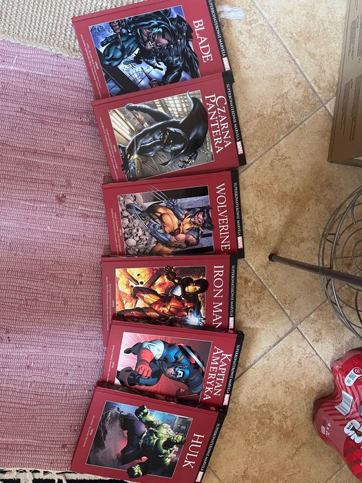 Komiksy Marvel 6 sztuk