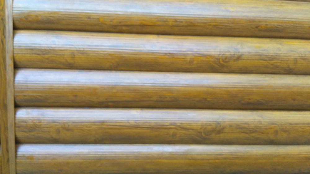 Металлический САЙДИНГ Blockehouse структурная сосна.  Хит продаж.