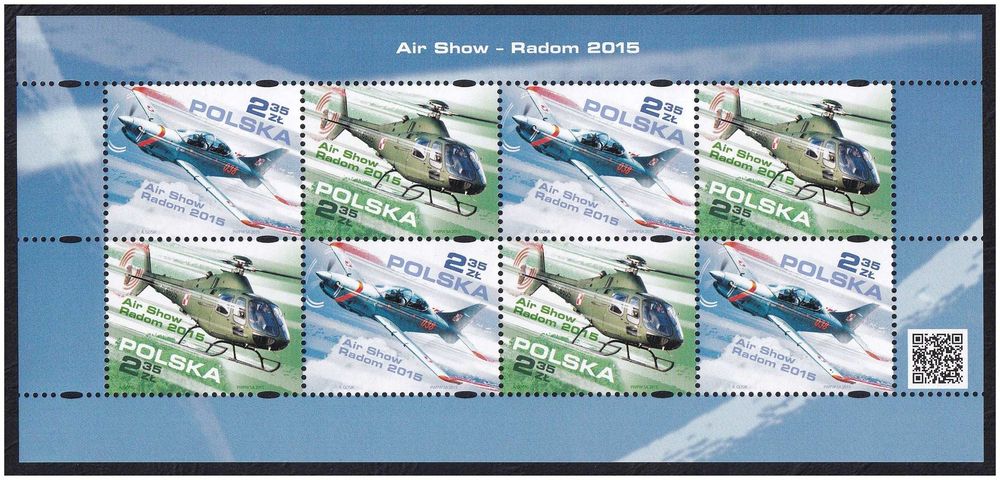 Ark. 4631-4632 ** Air Show - Radom 2015