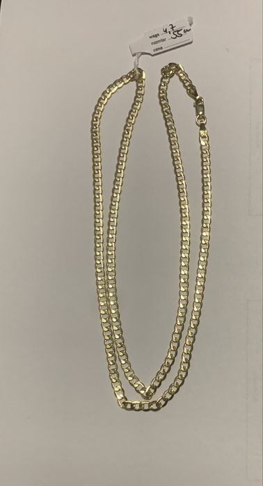 Złoty łańcuszek 585, 55cm, 4,7g