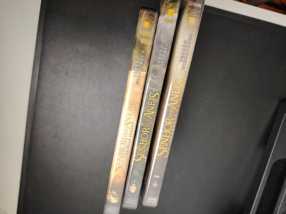 Senhor dos Anéis  - trilogia - DVDs