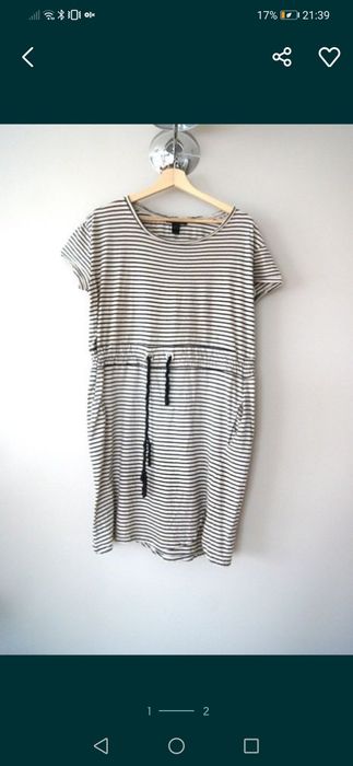 Tunika w paski mango