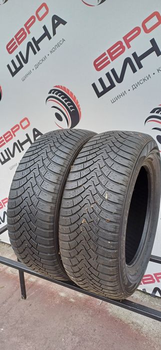 Зима 205/60/R16 6.4 мм 2шт Falken Eurowinter Колеса Шини Склад