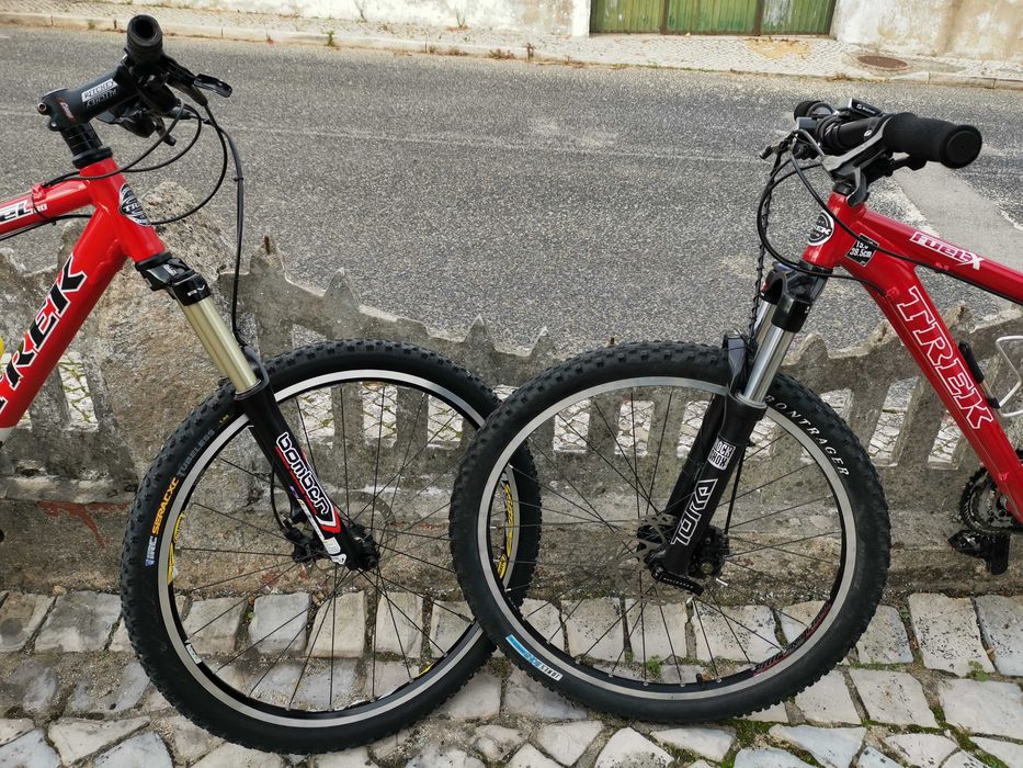 Vendo duas bicicletas. BTT Trek fuel 80 M e Trek fuel EX 6 Senhora - S