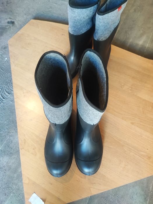 Kalosze  ocieplane filcem