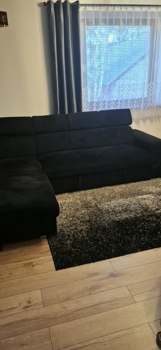 Narożnik z funkcją spania.DUZY