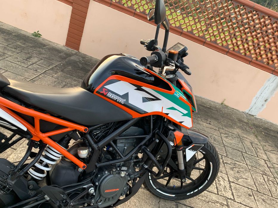 Ktm Doque 125. Revisão. Pneus novos