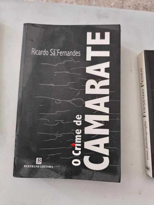 Varios livros , bocage , o crime de camarate