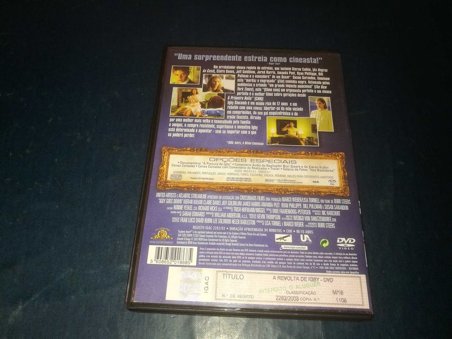 A REVOLTA DE IGBY	DVD (legendagem em Português)