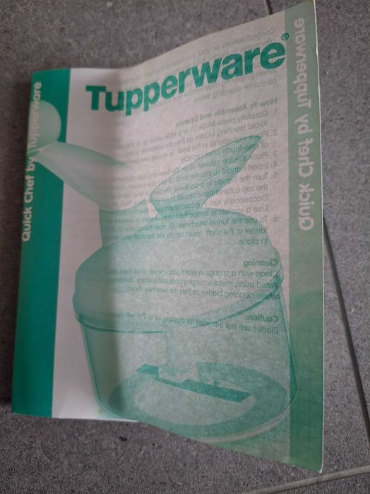 batedora da tupperwqre quick chef